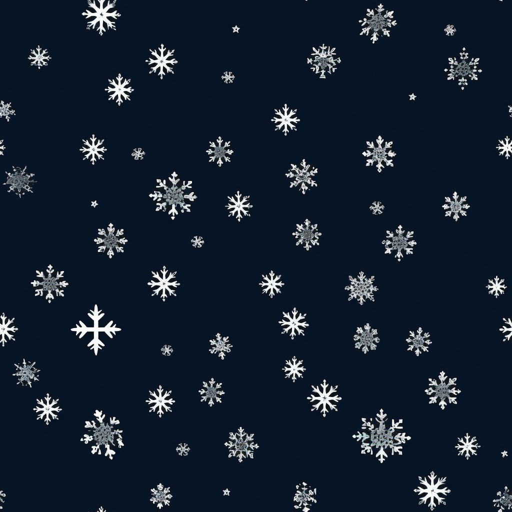 Simple and Elegant Snowflake Pattern