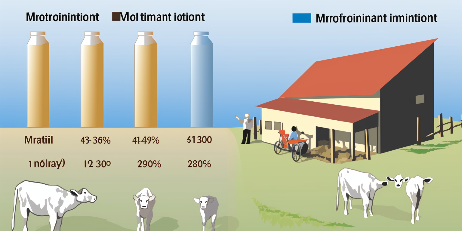 4. Enhanced milk production through livestock feeding