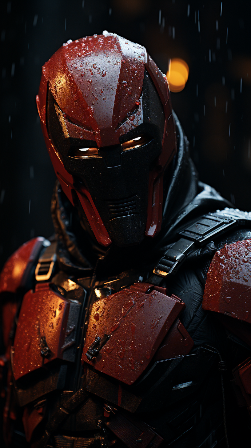 4. Detailed Image of Red Hood