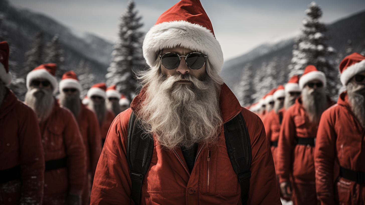 4. Festive Characters Exploring Yellowstone ?