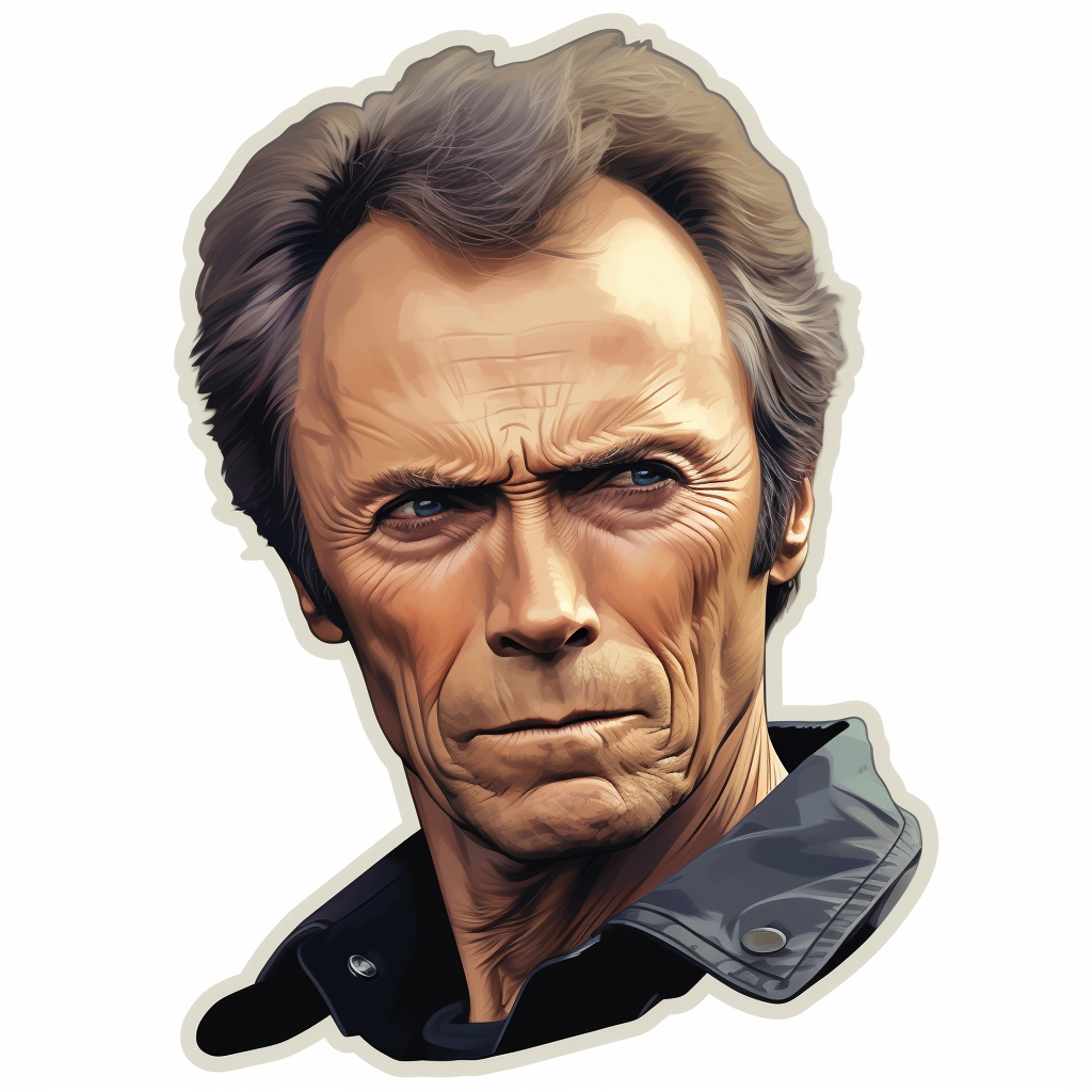 Iosif Clint Eastwood Stiker image