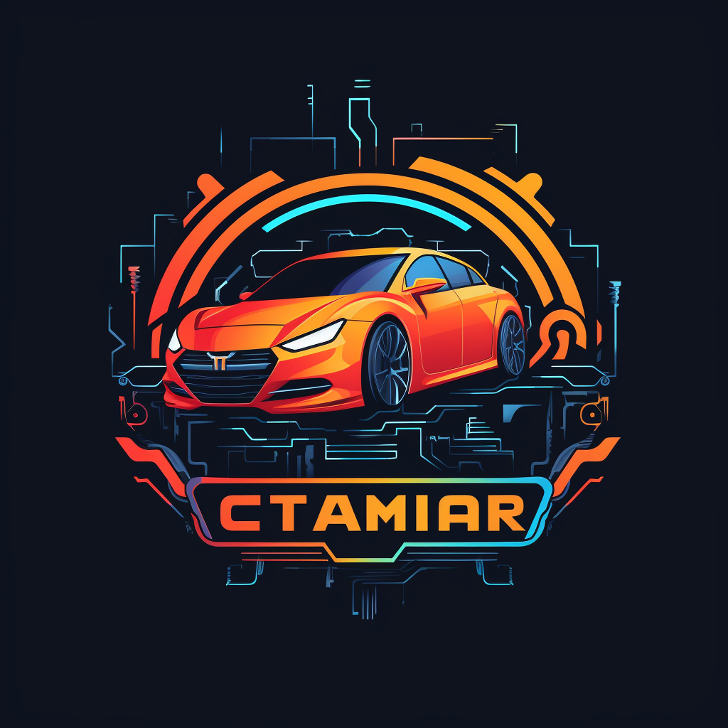 4. Automotive content creator logo in action