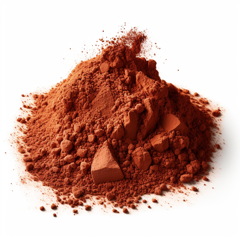 4. Image of a pile of red sand