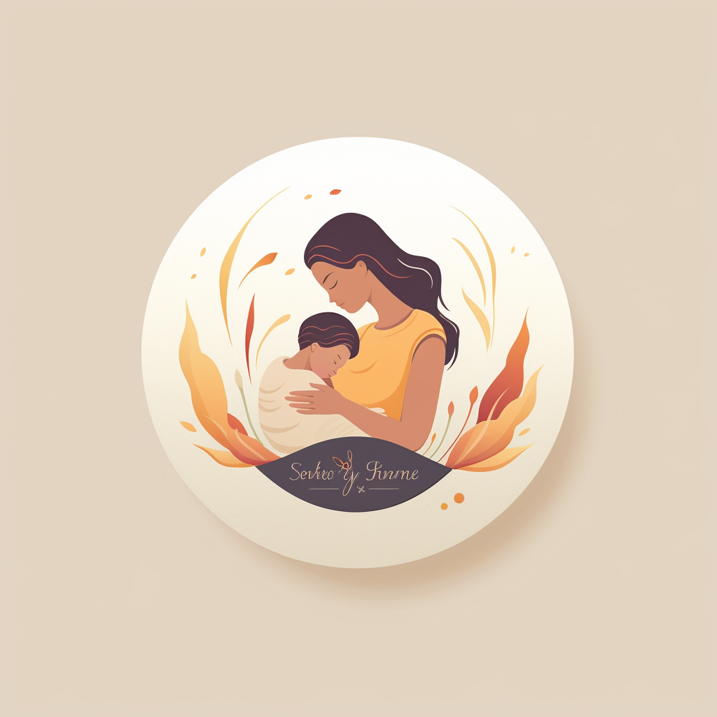 4. Time-saving logo for new parents.