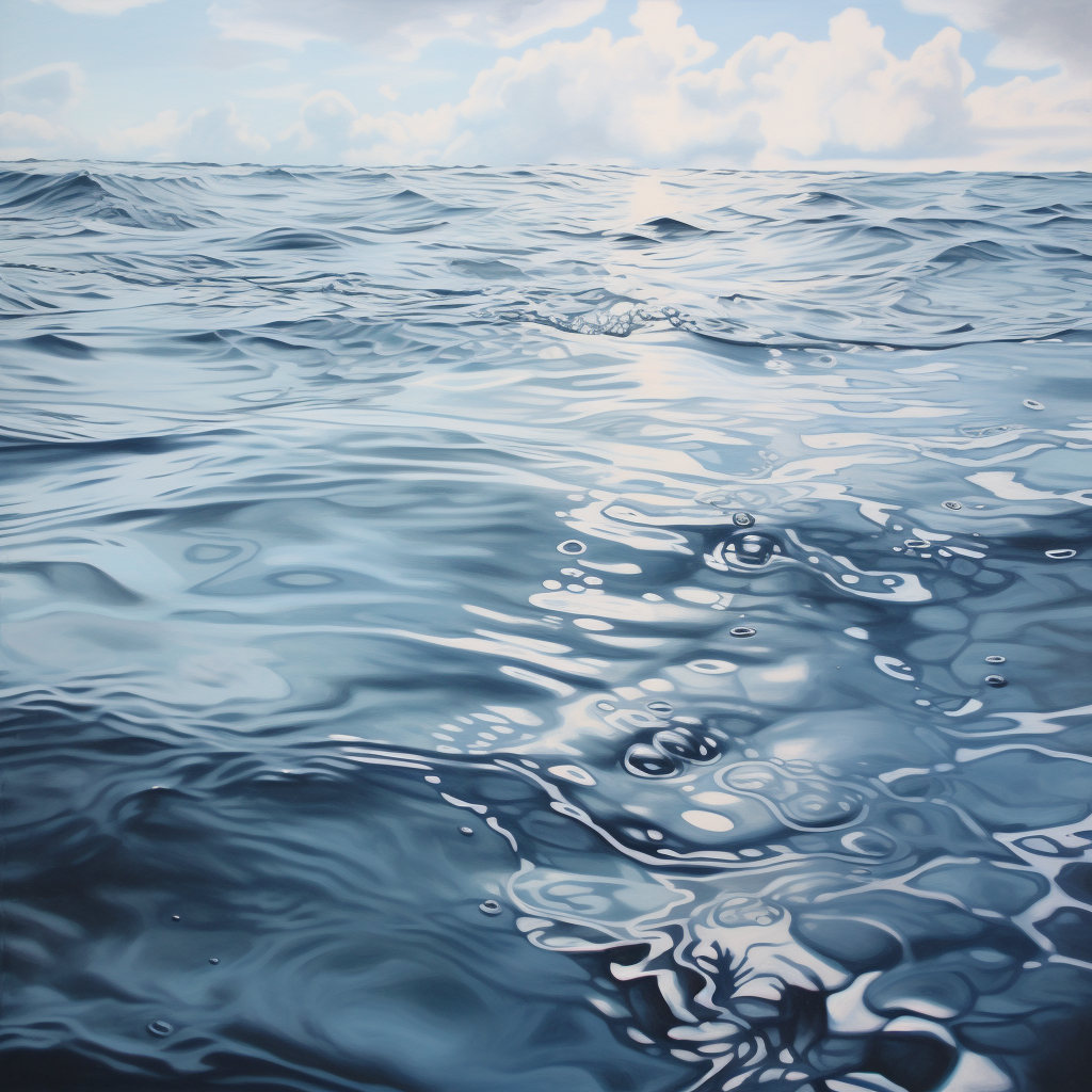 4. Breathtaking seascape art by Zaria Forman