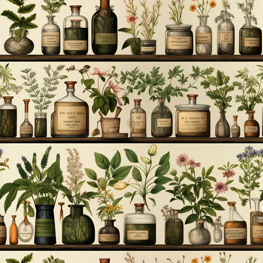 4. Image of a fantasy-themed Redwood Apothecary shop