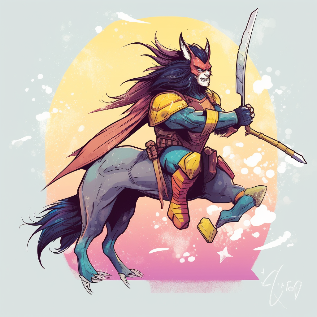 4.  Unicorn and Wolverine in one