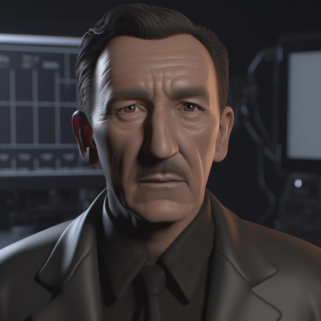 4.  Walt Disney in special agent gear