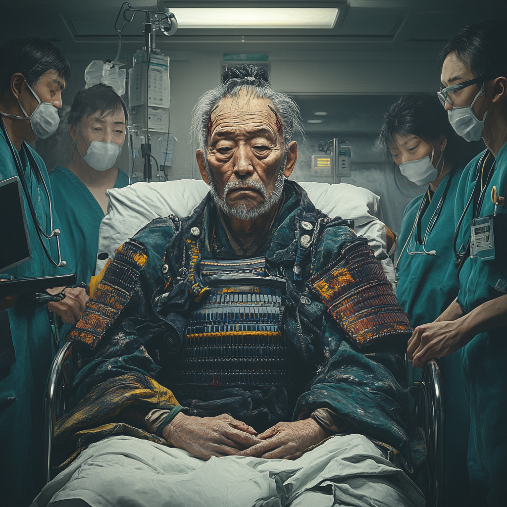 120-year-old samurai in ancient armor surprises modern doctors.