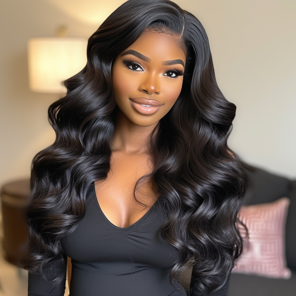 13by6 frontal bundle 10a brazilian body wave topper