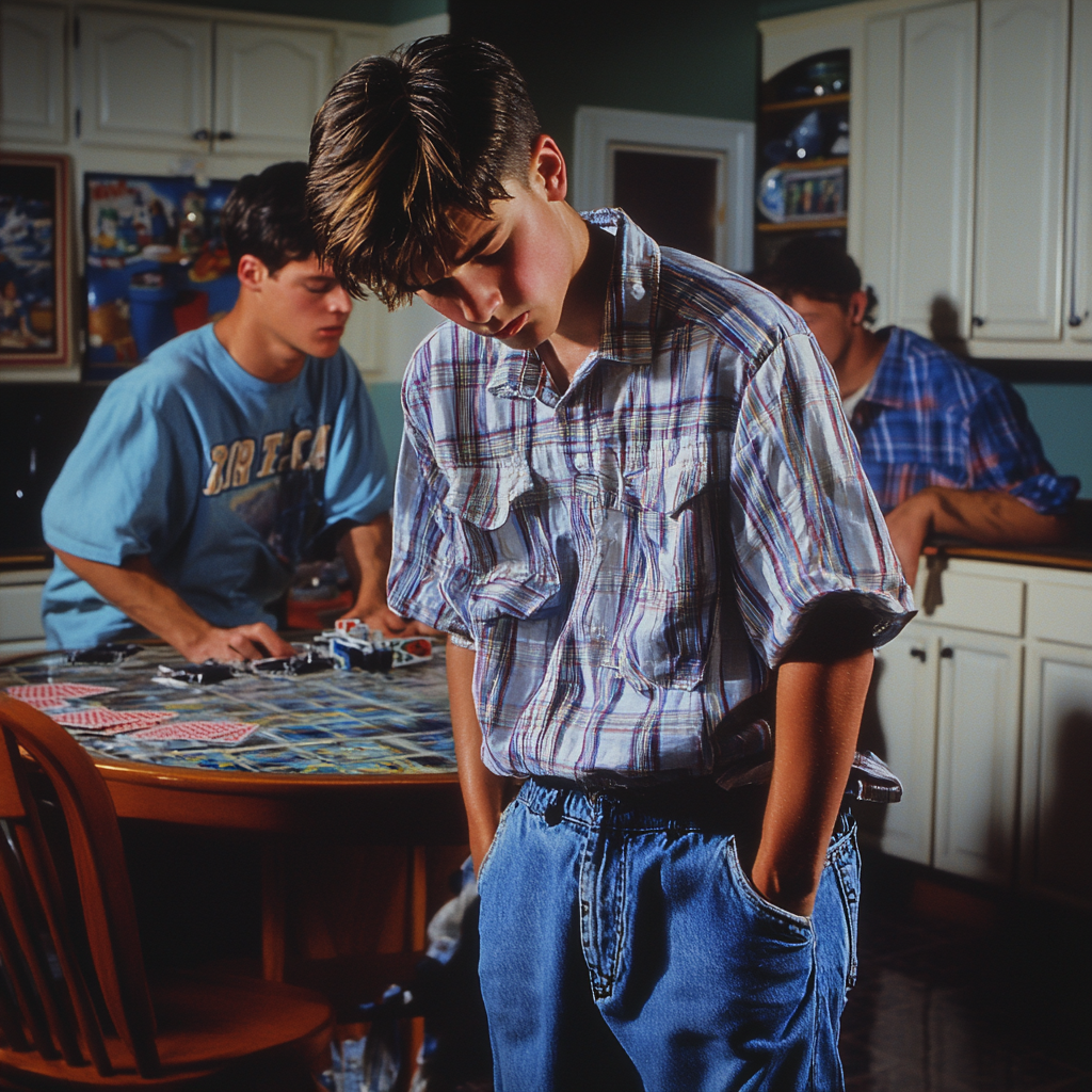 14 year old kid upset-emptying dishwasher in 1990s Texas.