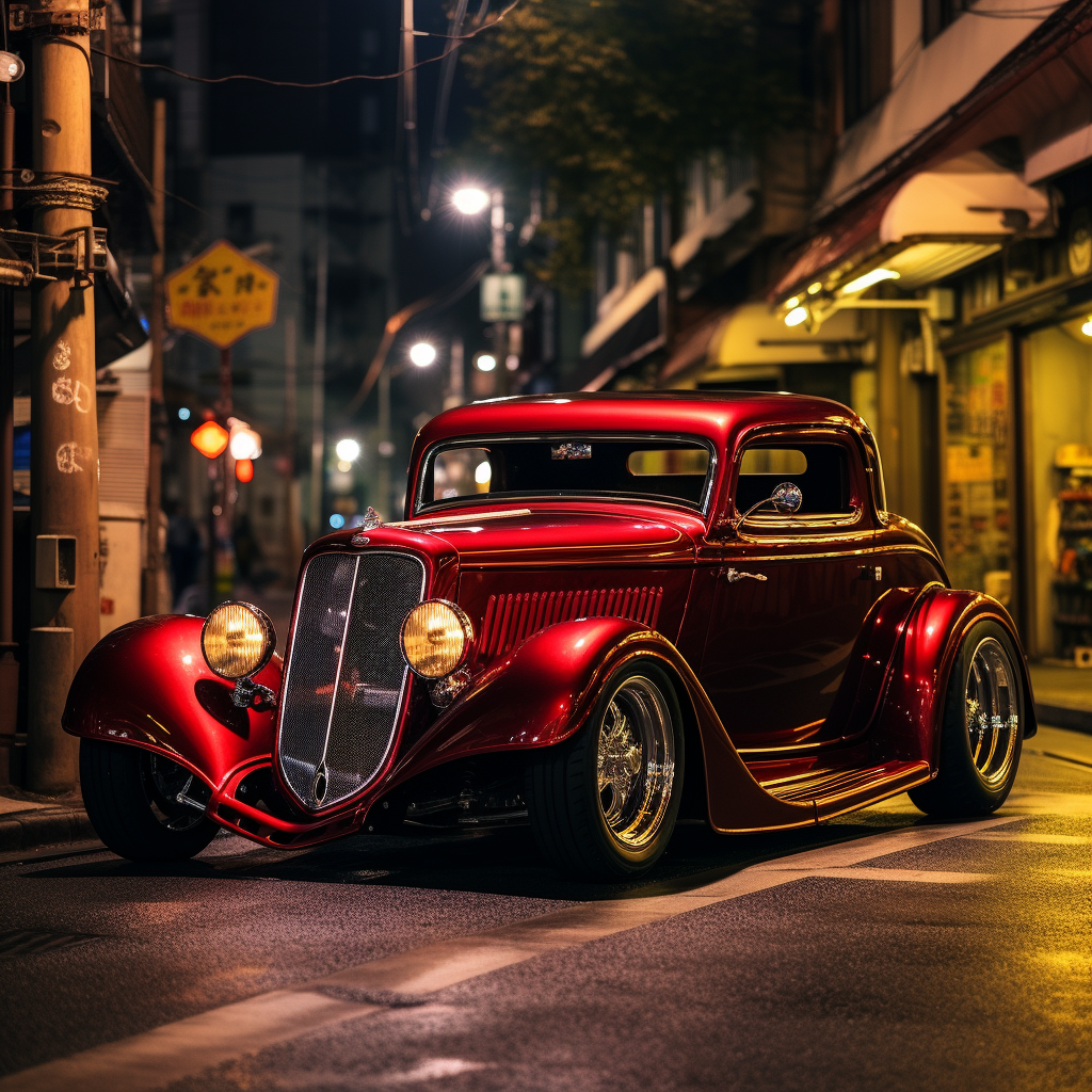 Vintage 1930s Hotrod in Japan