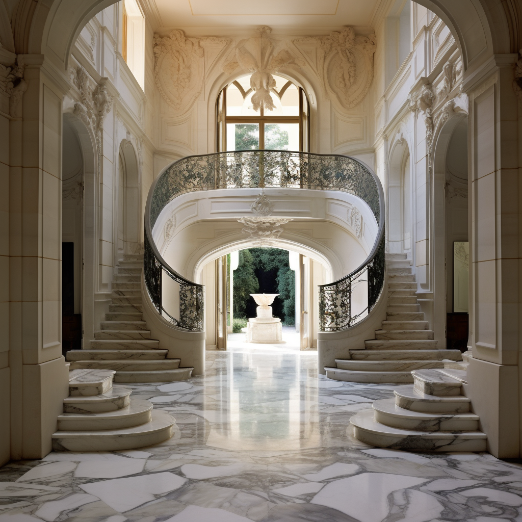 Stunning 1930s Villa, Michel Polak Architect, Marble