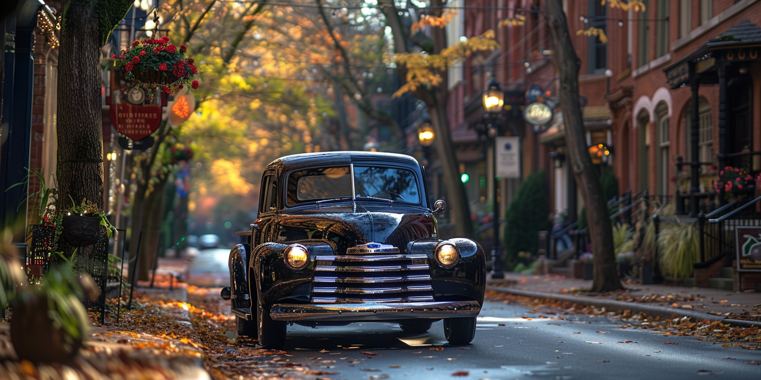 Vintage Chevy Pickup Ontario Queen Street