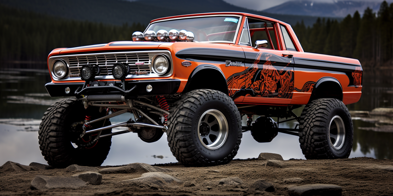 Classic Ford Falcon Rock Crawler
