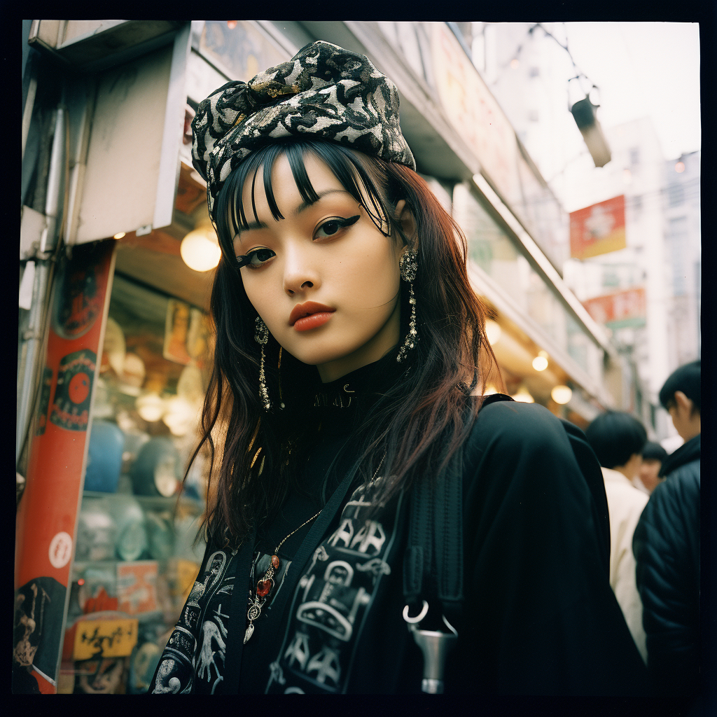 Fashionable Tokyo street photography