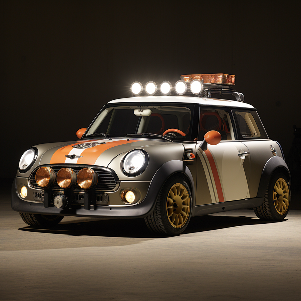 2010 Mini Cooper S with rally cruiser inspiration