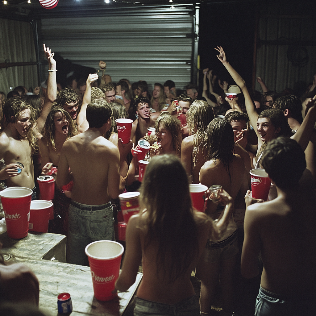 21 year olds dancing at Texas house party in 2008