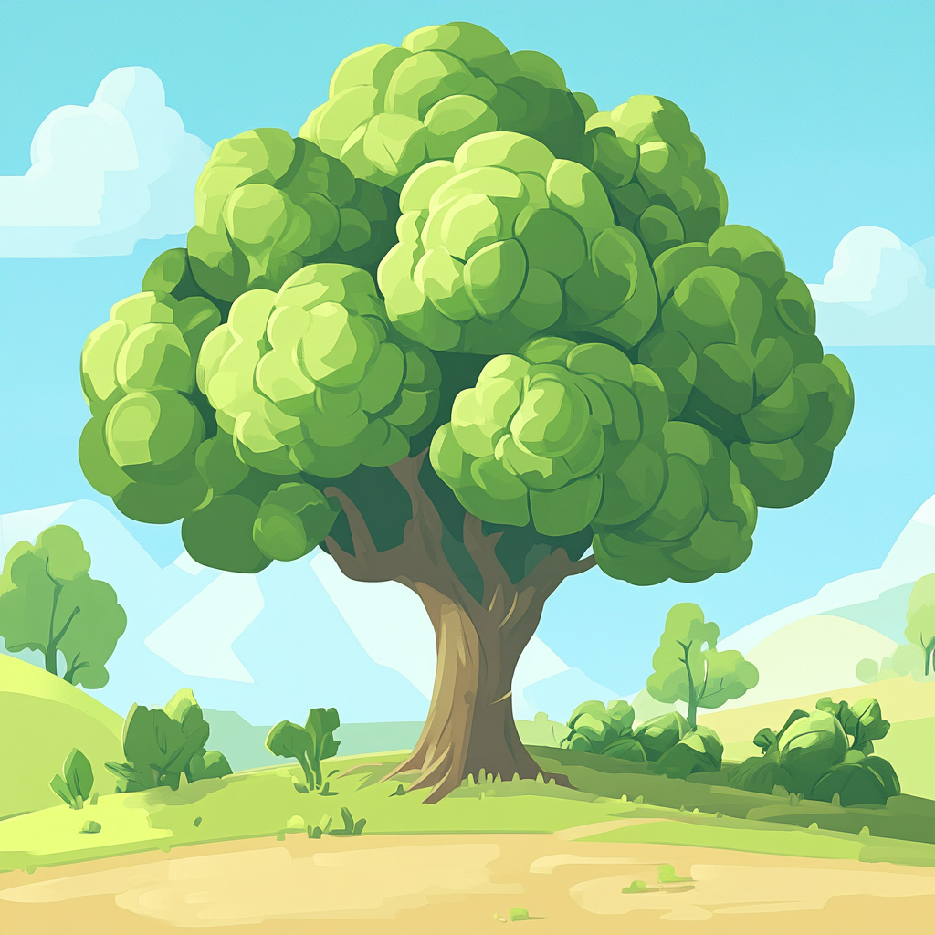 2D game art styles are simple and attractive.