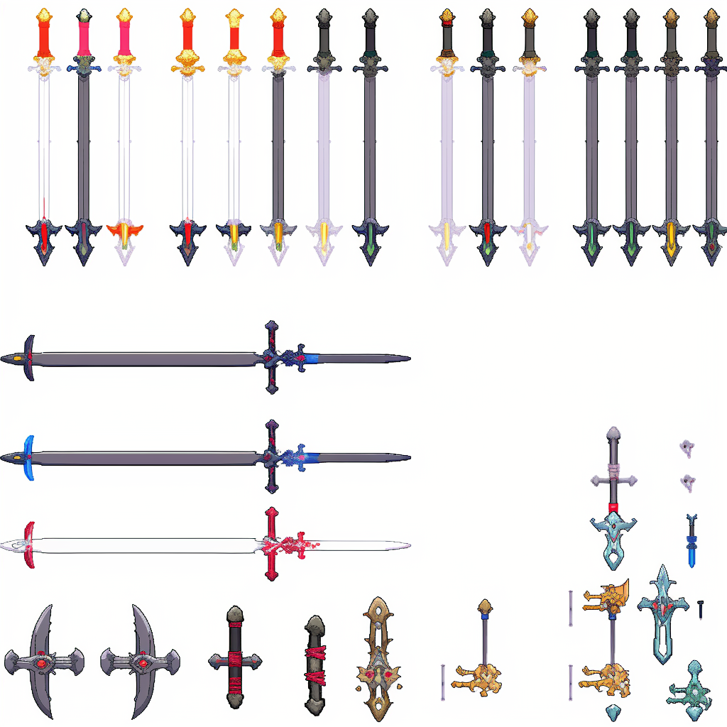 Sword Man Idle Animation Sprite