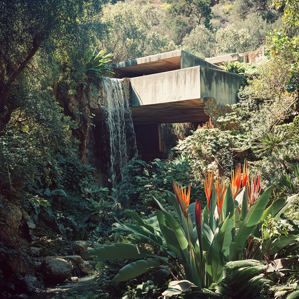 35mm Color Film Photo Solstice Canyon Ruins Malibu