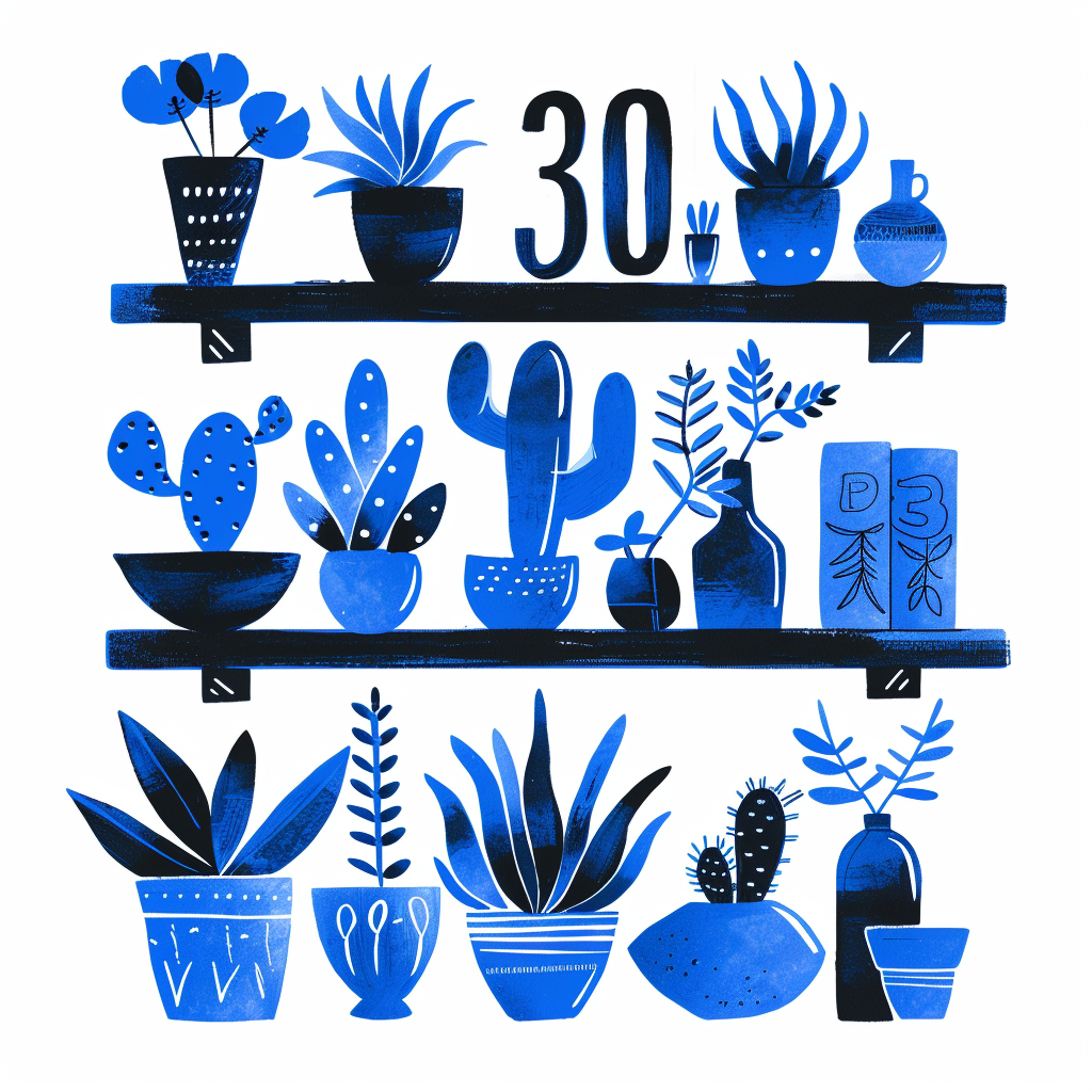 365 Website with Curious Prints, Apparel in Blue