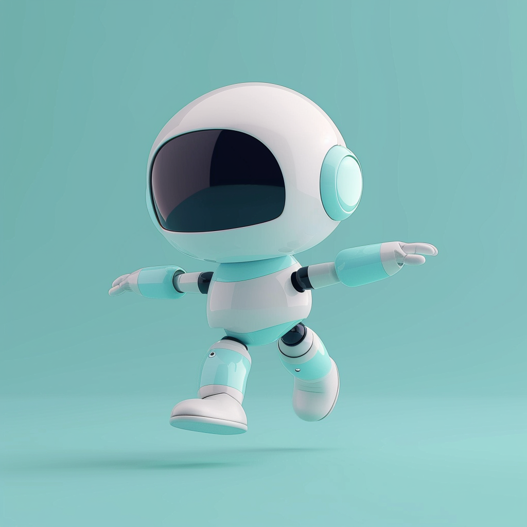 AI chatbot minimalist design