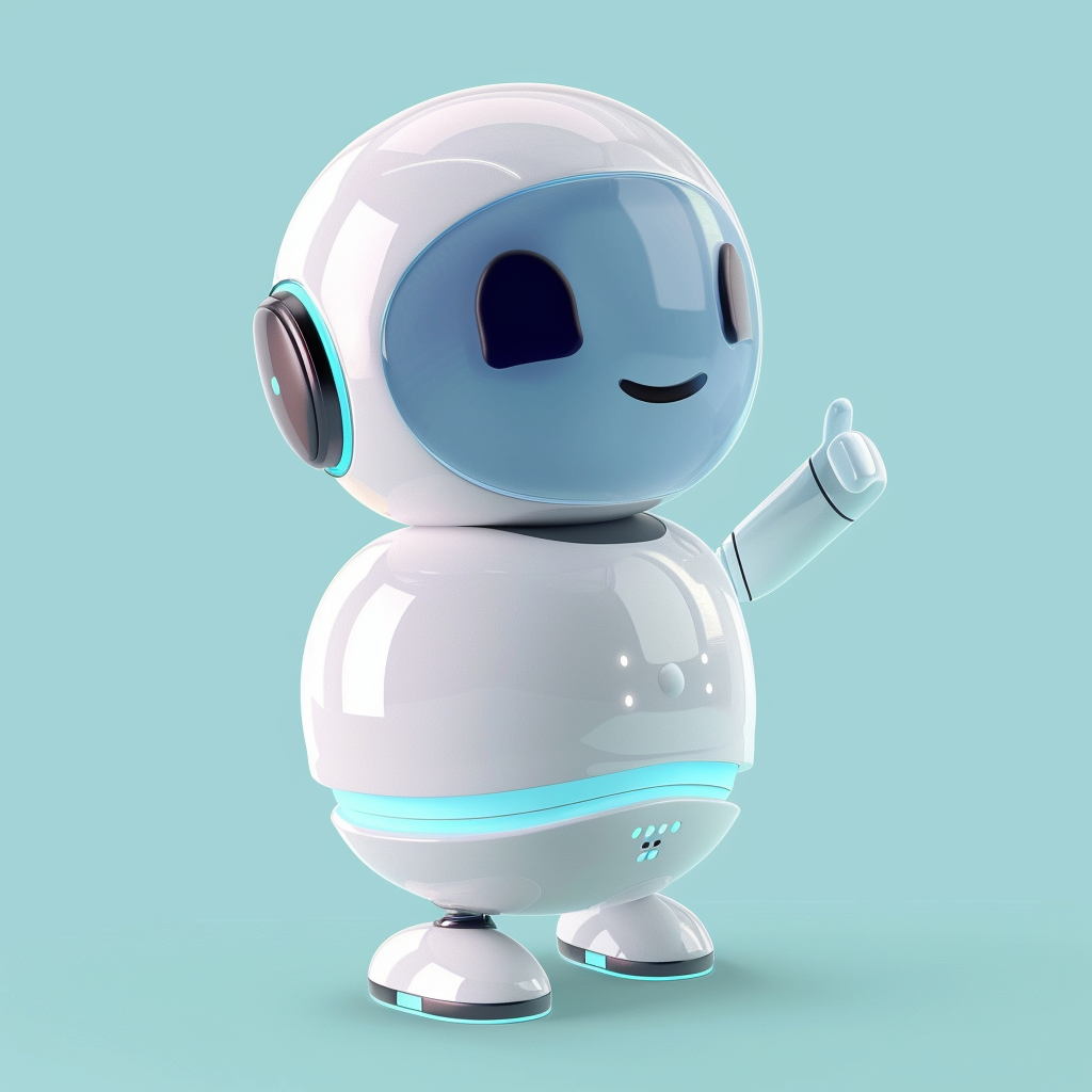 Playful 3D AI Chatbot Design