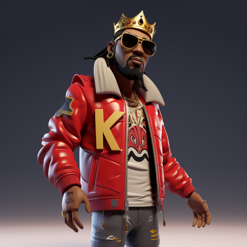 Cartoon image of Kingvon from GTA