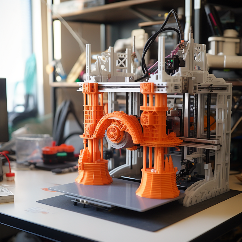 3D printed machinery in action