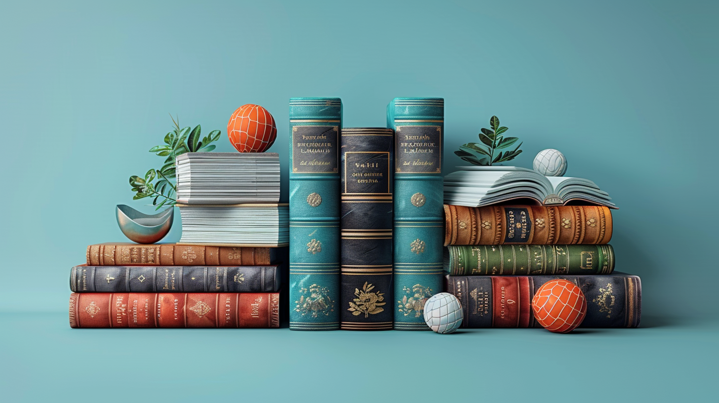 3D rules icon with book list