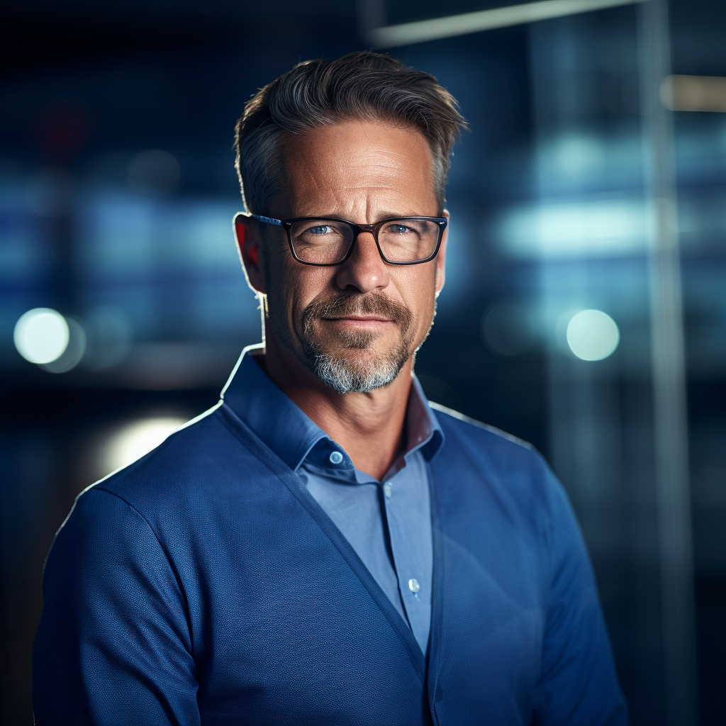 Photo of 45-Year-Old Business Man in Casual Attire