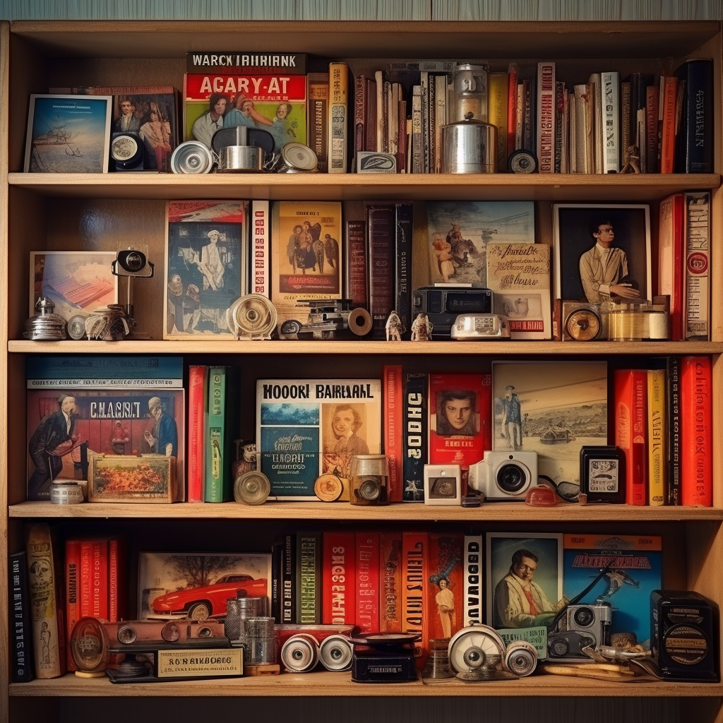 Filmmakers shelf from the 60s