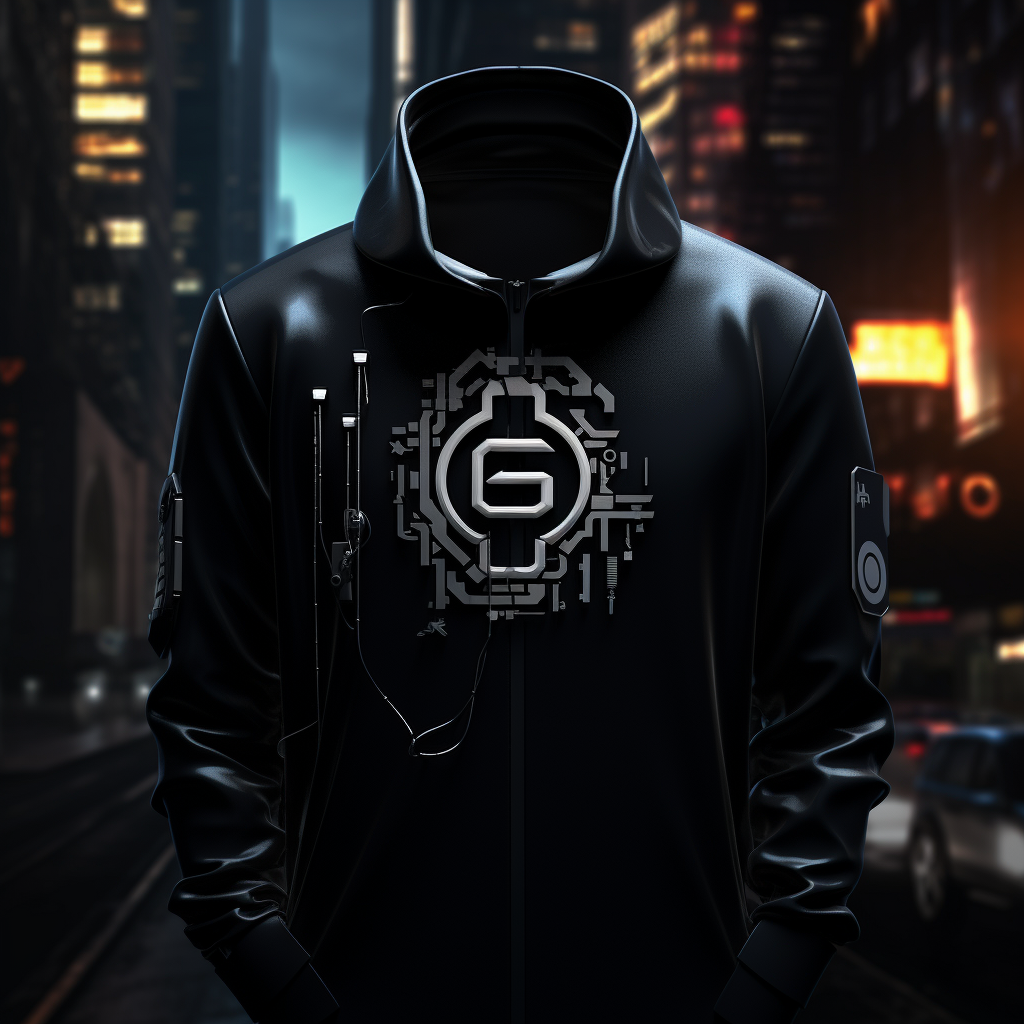 Fashion brand cyberpunk logo for 6th Borough