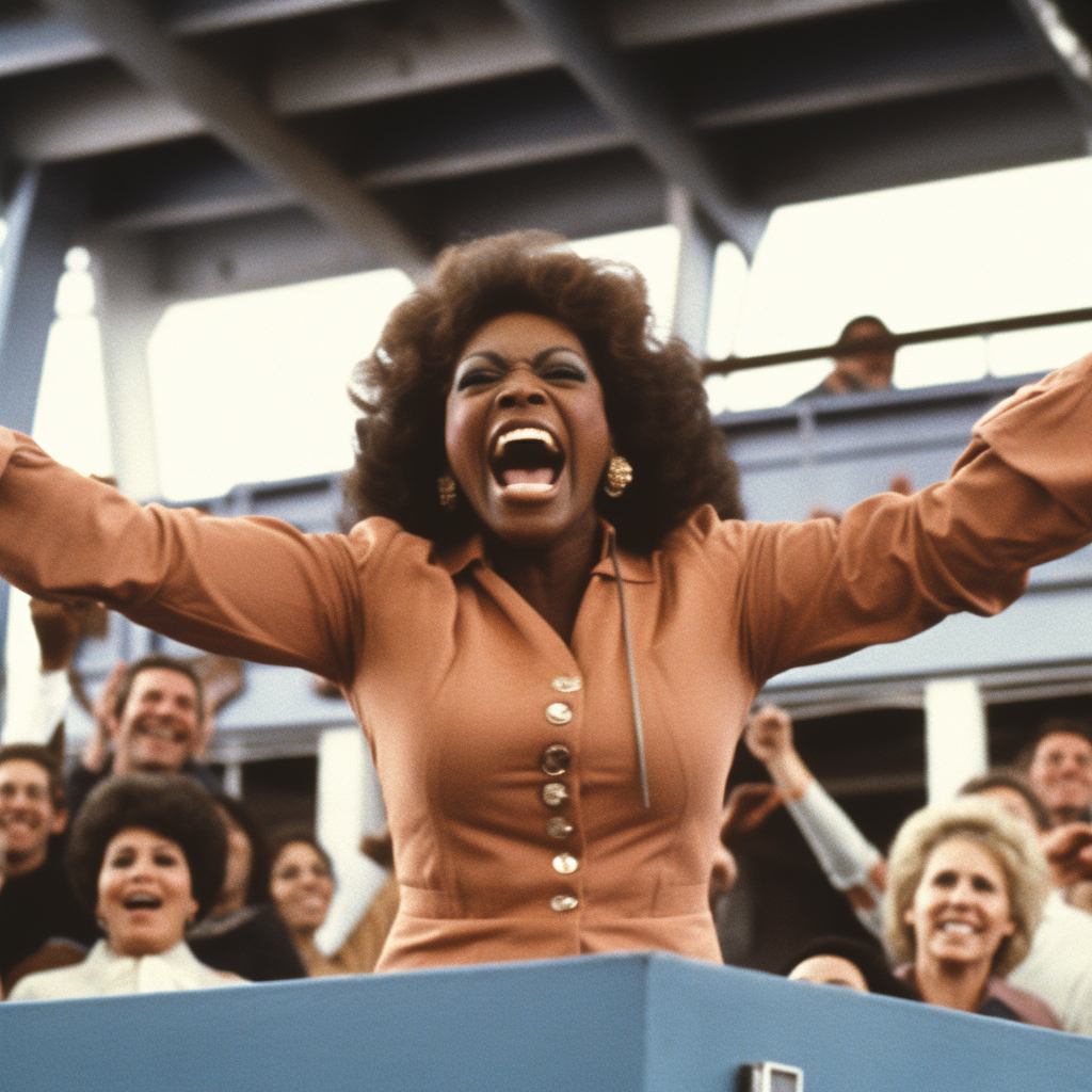 70s game show with Oprah on Screaming Walrus.