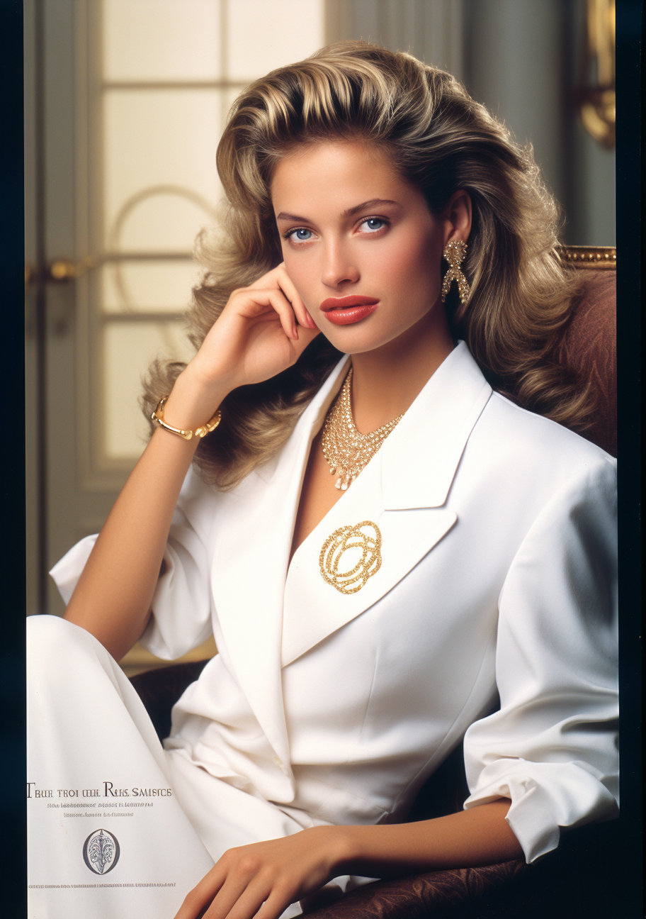 90s Magazine Ad Business Luxury