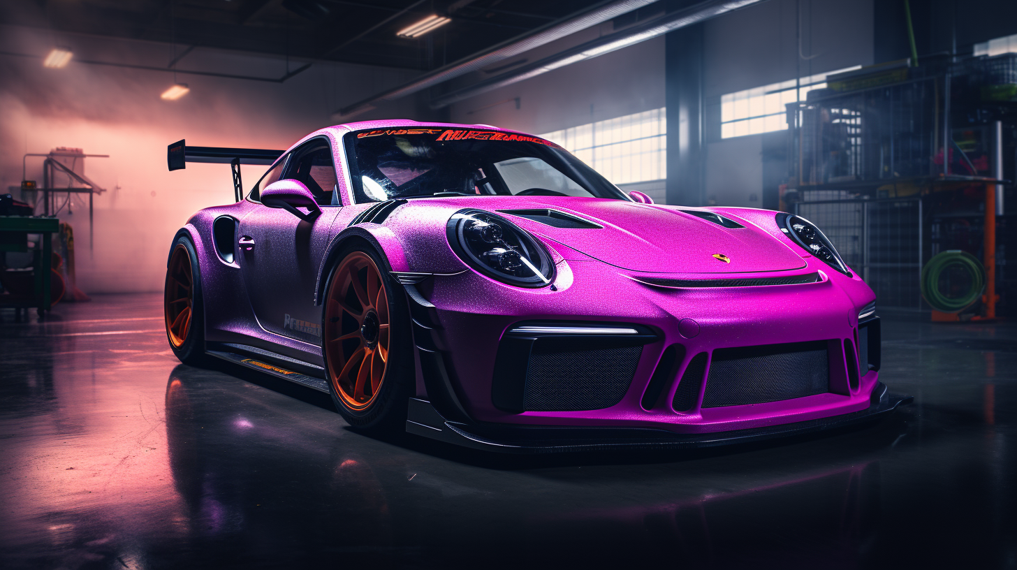 High-Performance 911 GT3 RS Car