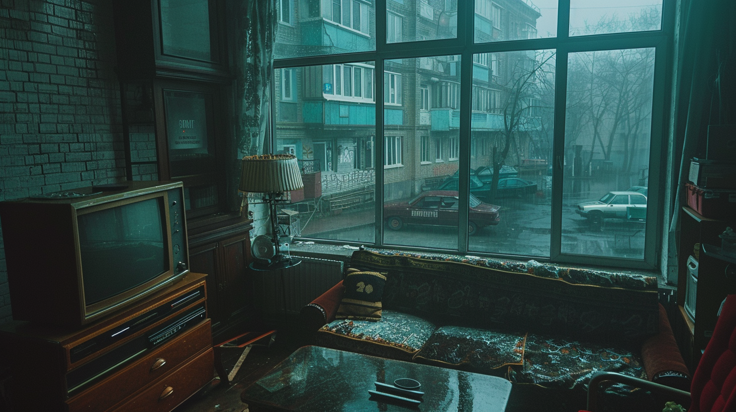 A Chilling Scene Inside a Soviet Apartment