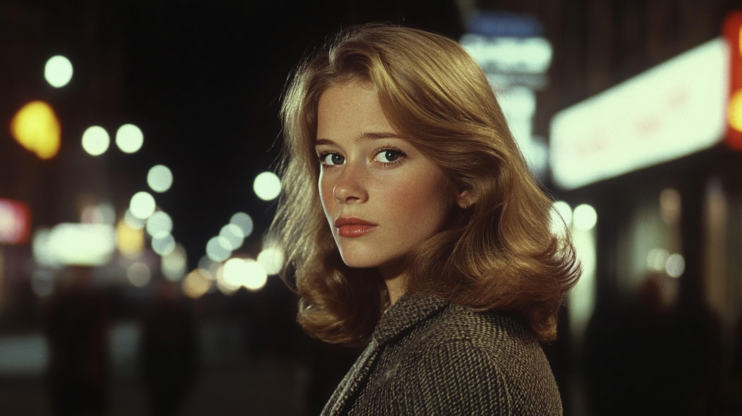 A Concerned Charlotte Rampling in 1967 London