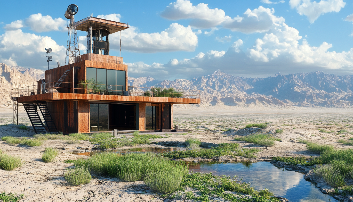 A Desert Outpost in Death Valley