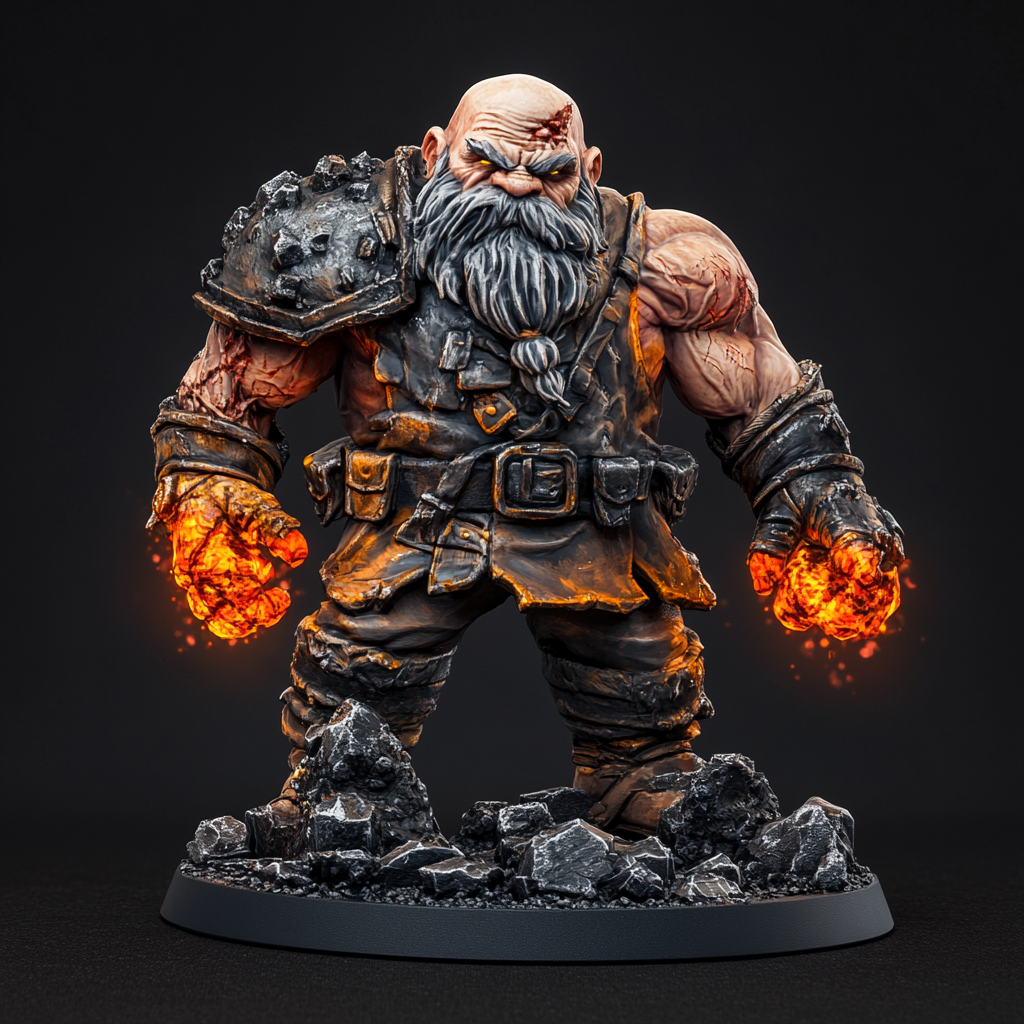 A Desperate Dwarf with Mismatched, Twisted Infernal Legs