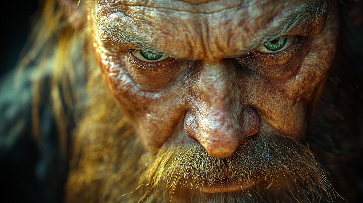 A Detailed Dwarf in 3D for Full HD.