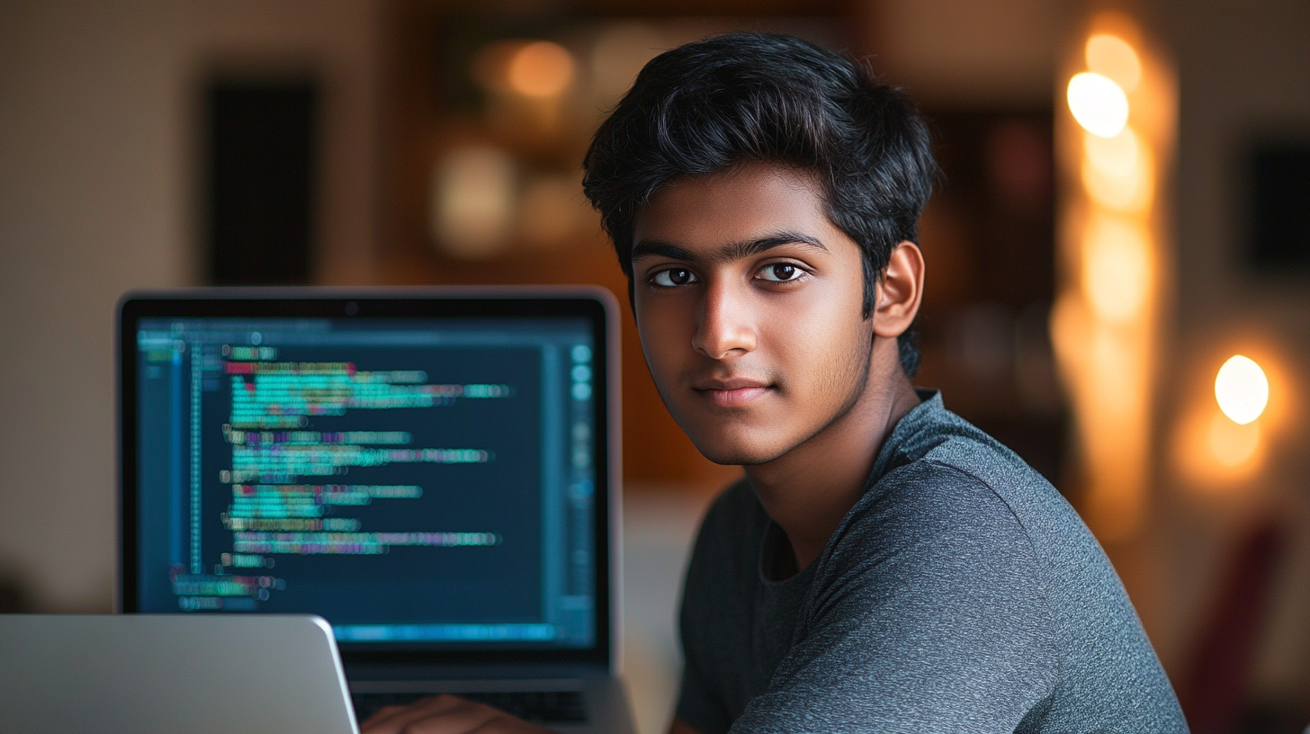 A Determined Indian Student in Tech Environment