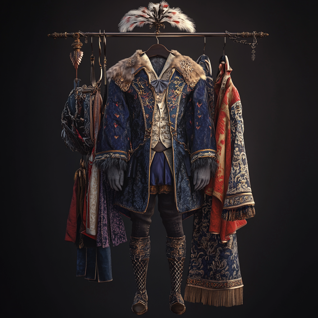 A Fancy Outfit for a Wealthy Gambler