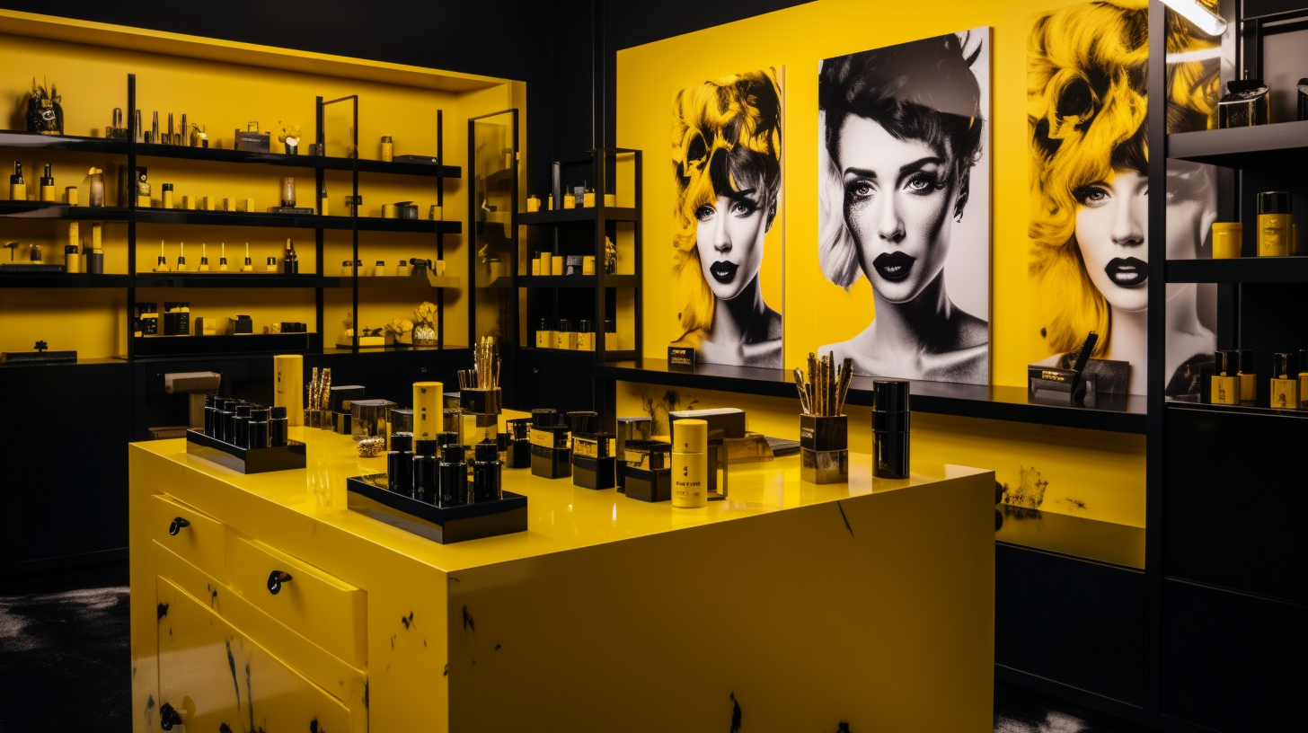 A Fancy Skincare Expert's Yellow Beauty Laboratory