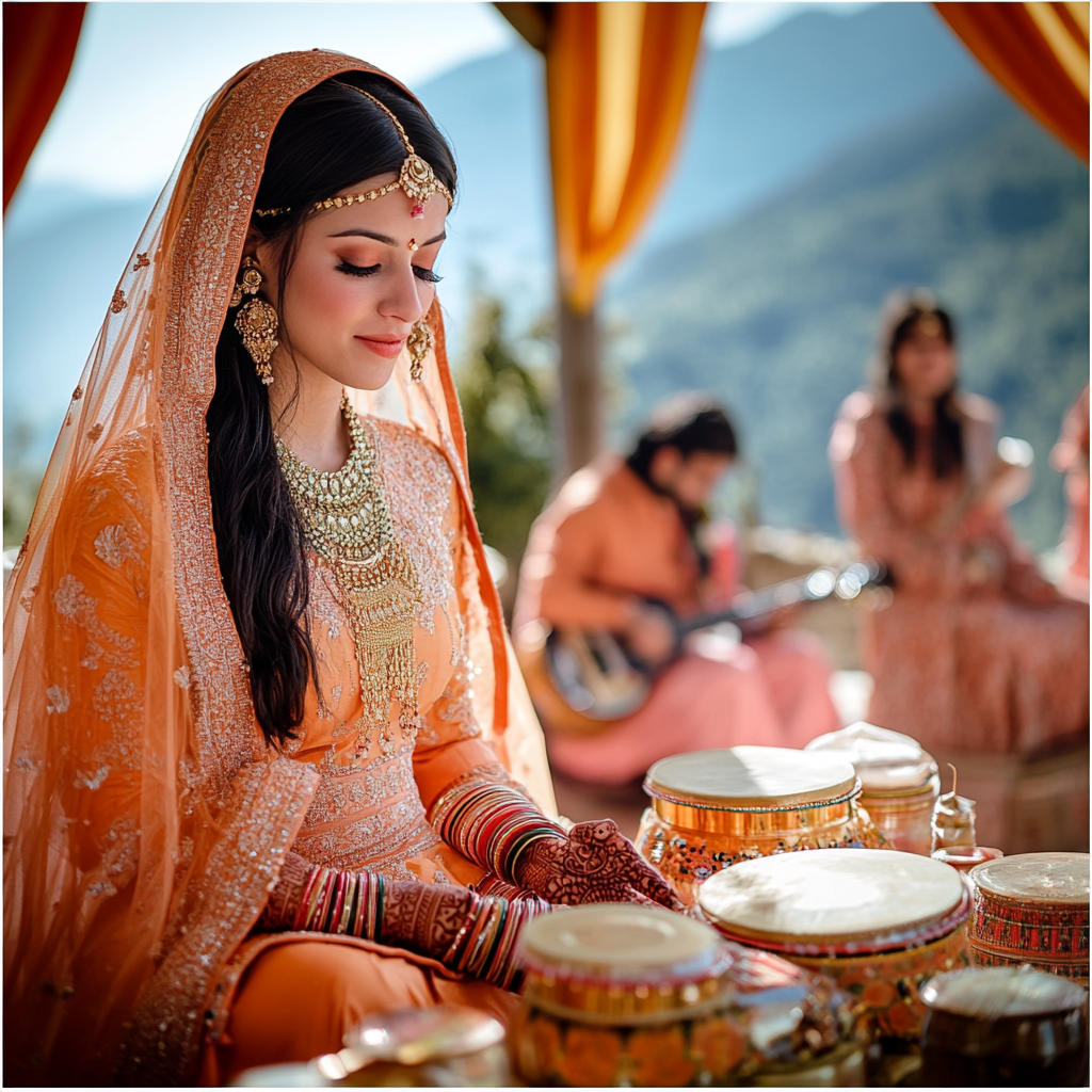 A Himachali wedding celebration in the Himalayas