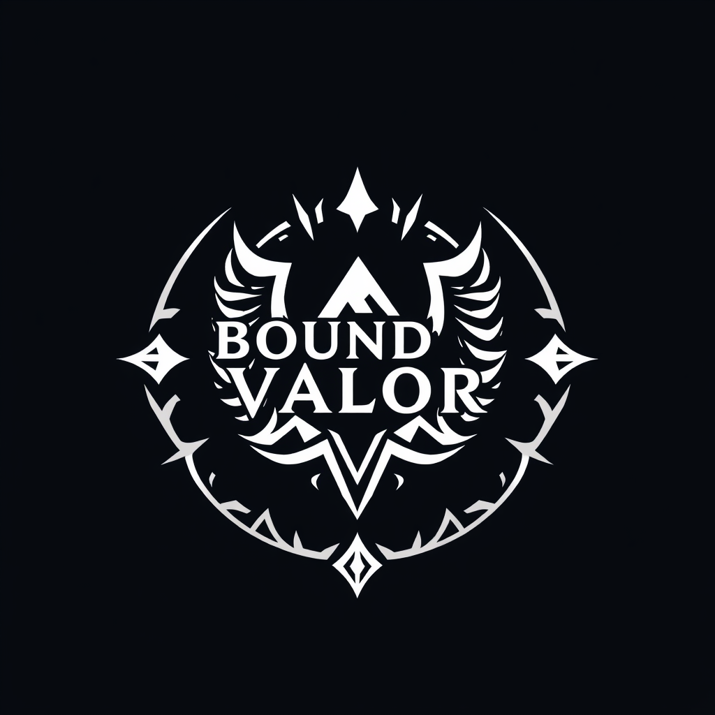 A Logo for 'Bound in Valor'