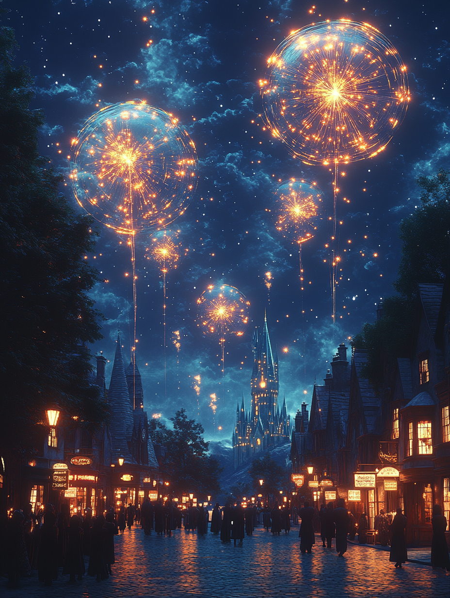 A Magical 4th of July in Hogsmeade Village