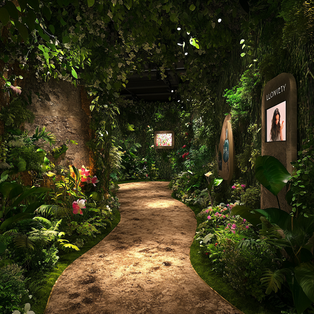 A Magical Garden Path - 'Transforming Through Nature'