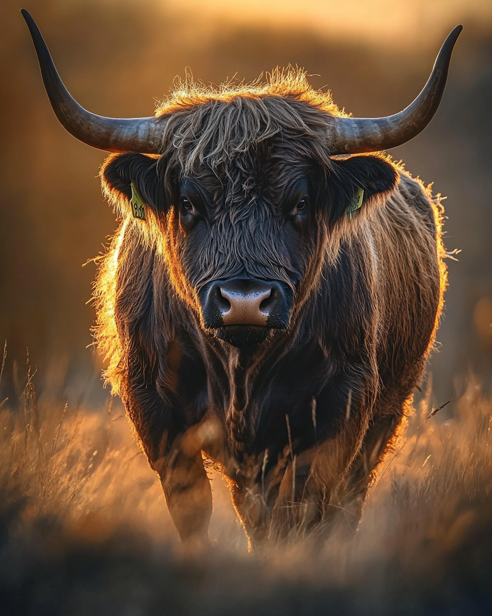 A Majestic Bull in Detailed Capture.